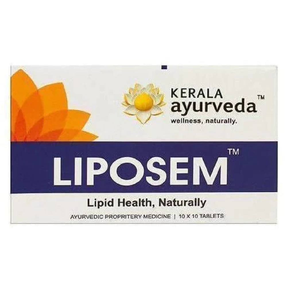 Kerala Ayurveda Liposem Tablet, 100 Tablets-1.webp